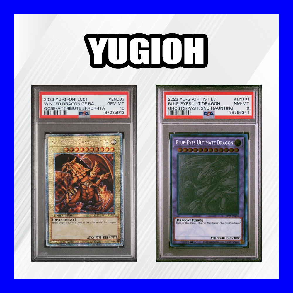 Graded Yugioh Cards