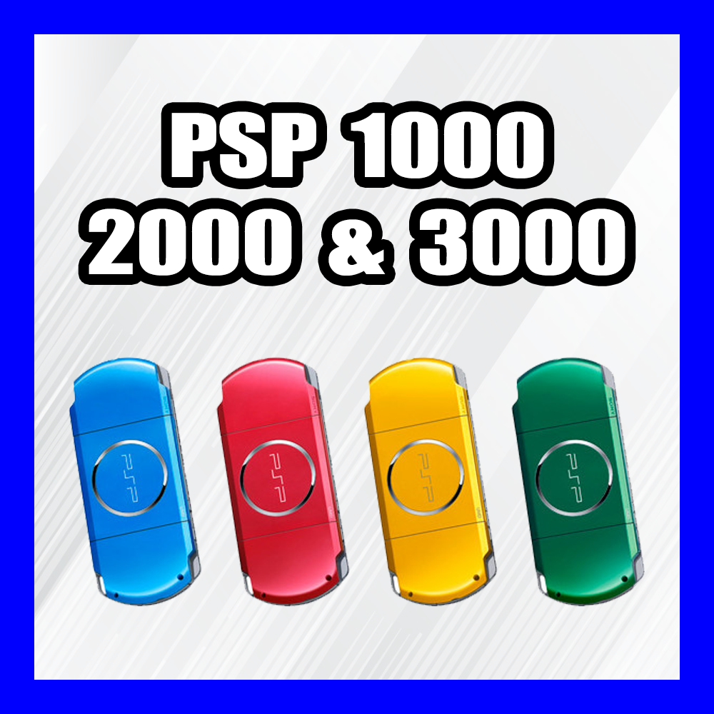 PSP 1000, 2000, & 3000