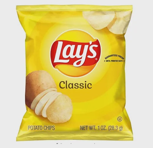 Lays Classic Potato Chips - Snacks