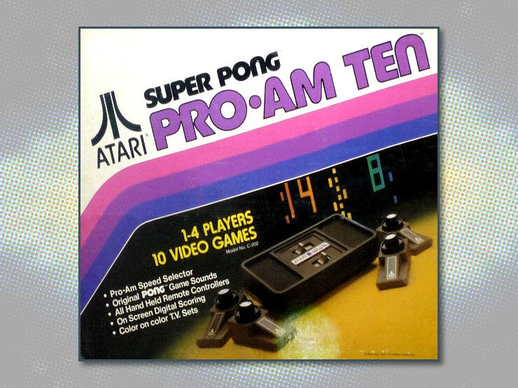 Atari Super Pong Pro-AM Ten