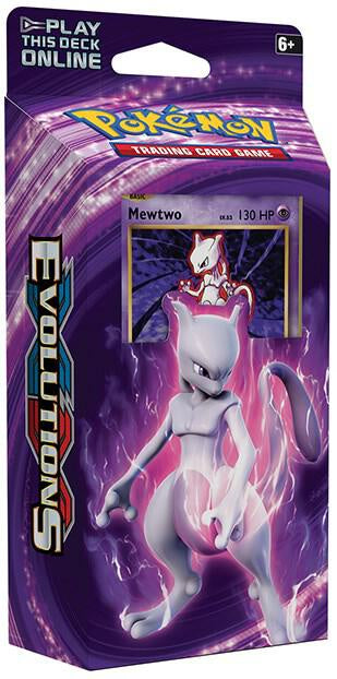 Evolutions Theme Deck - "Mewtwo Mayhem" [Mewtwo] - XY - Evolutions