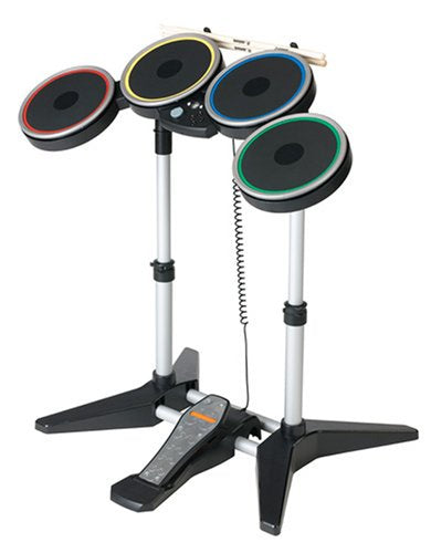 Rock Band Black Drum Set For The Nintendo Wii