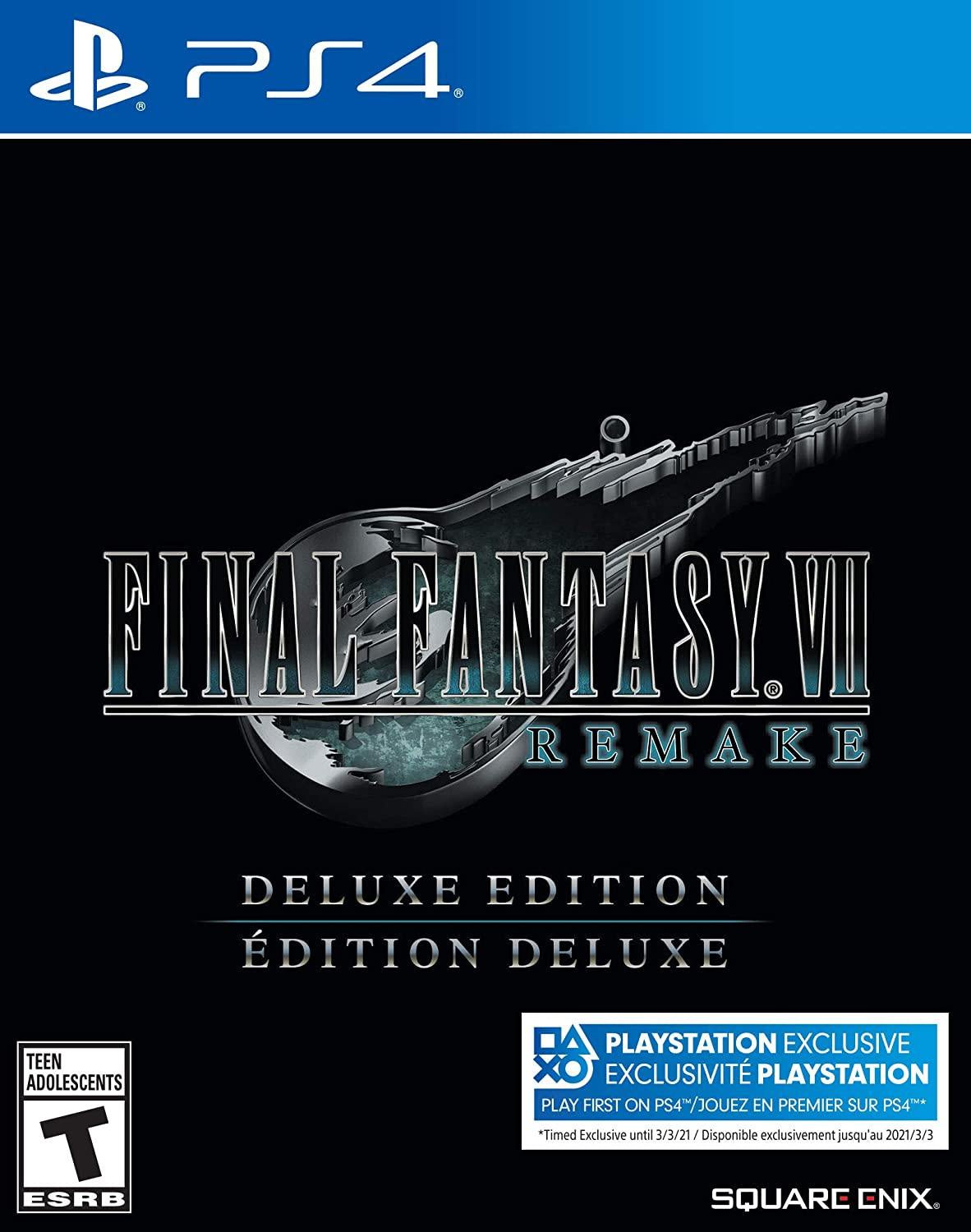 Final Fantasy Remake Deluxe Edition - PlayStation 4