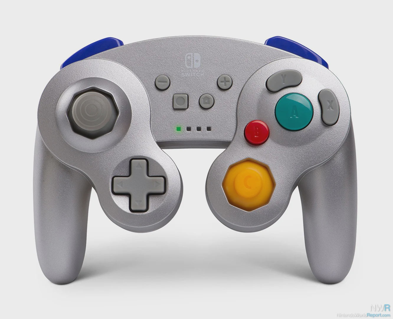 Platnum Nintendo Switch Gamecube Style Wireless Controller