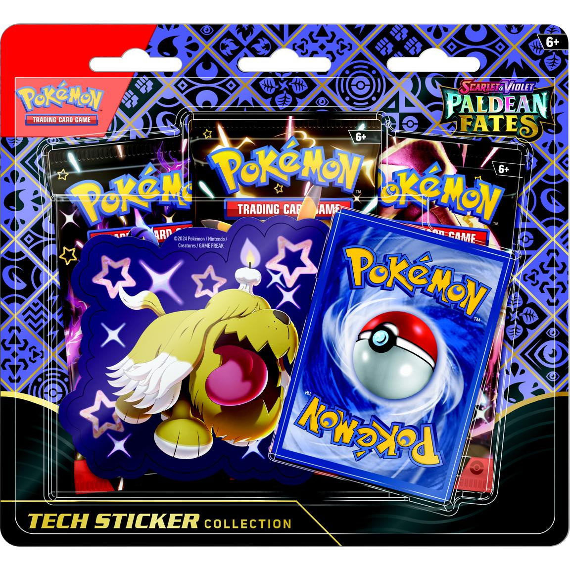 Pokemon - Paldean Fates Tech Sticker Collection