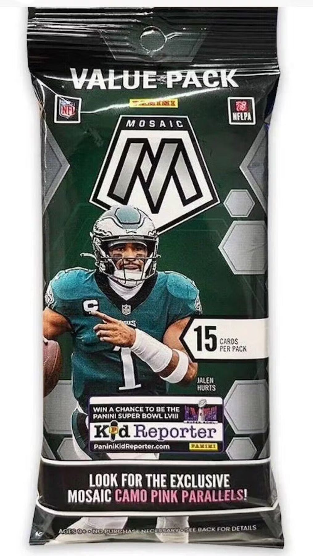 2024 Panini Mosaic NFL 15-Card Value Pack