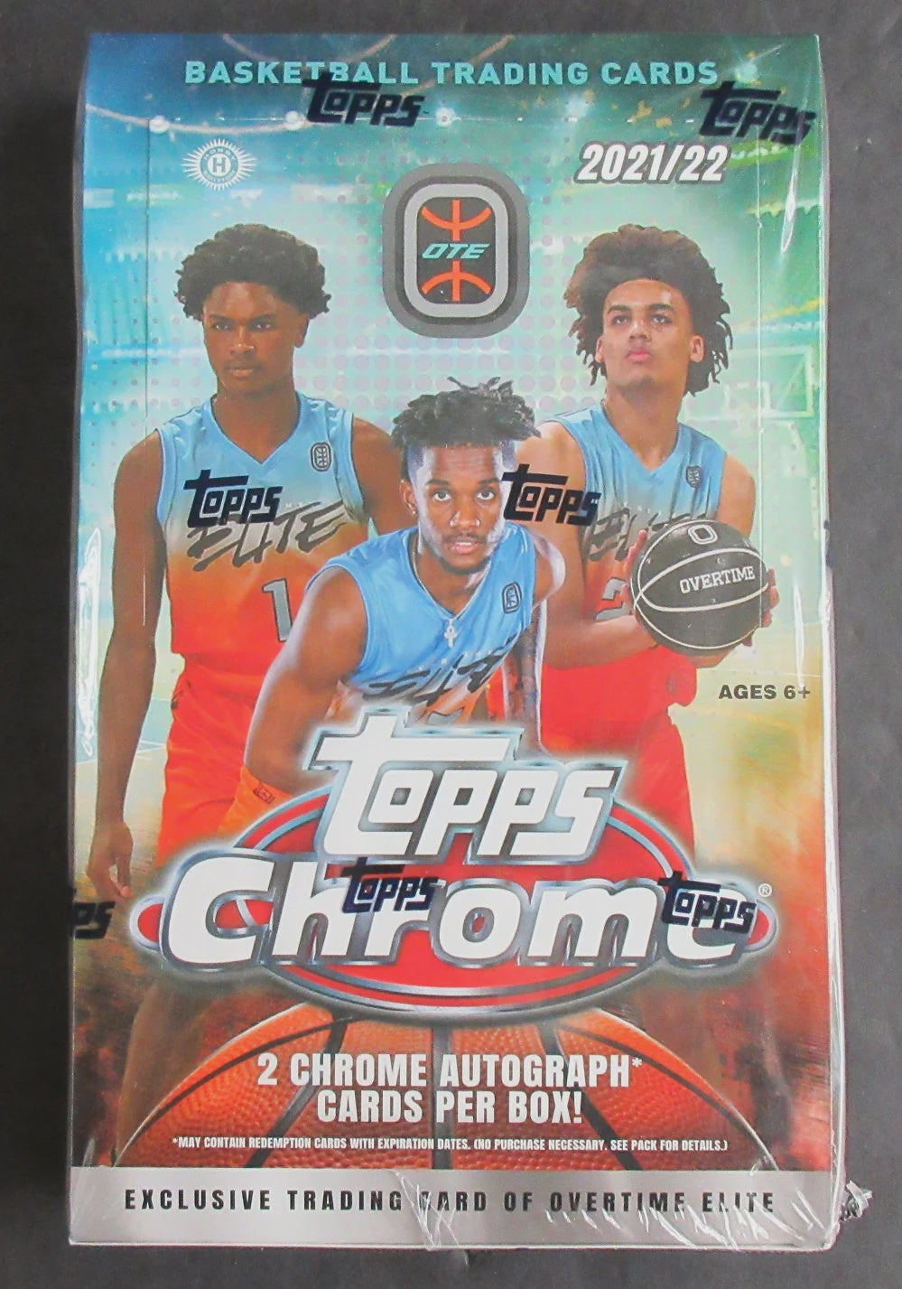 2021-22 Topps Chrome OTE Overtime Elite Basketball Hobby Box