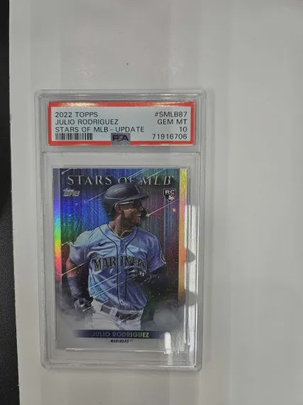 PSA 10 - 2022 Topps Julio Rodriguez Stars of MLB - Update [71916706]