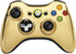 Xbox 360 OEM Wireless Gold Chrome Controller