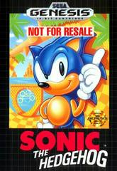 Sonic The Hedgehog [Not For Resale]- SEGA Genesis