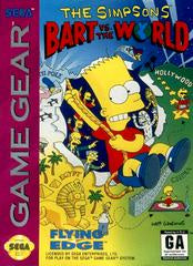 The Simpsons Bart vs the World - Game Gear