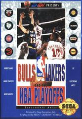 Bulls vs Lakers and the NBA Playoffs - Sega Genesis