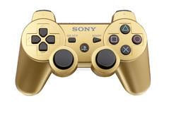 Gold Dualshock 3 Playstation 3 Controller