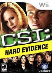 CSI Crime Scene Investigation Hard Evidence - Wii