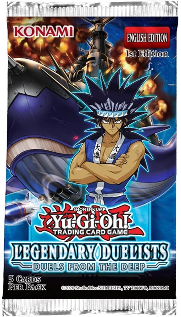 Yu-Gi-Oh - Legendary Duelist: Duels from the Deep 1st Edition Booster Pack