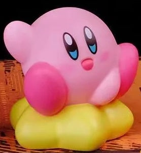 Kirby on a Star Bath Toy