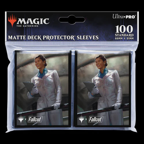 Magic The Gathering - Fallout - Dr. Madison Li - Matte Deck Protector Sleeves [100 Count]