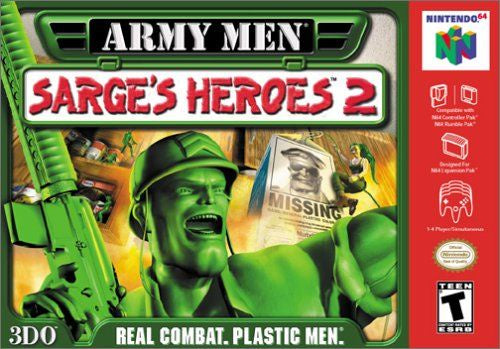 Army Men Sarge's Heroes 2 - N64