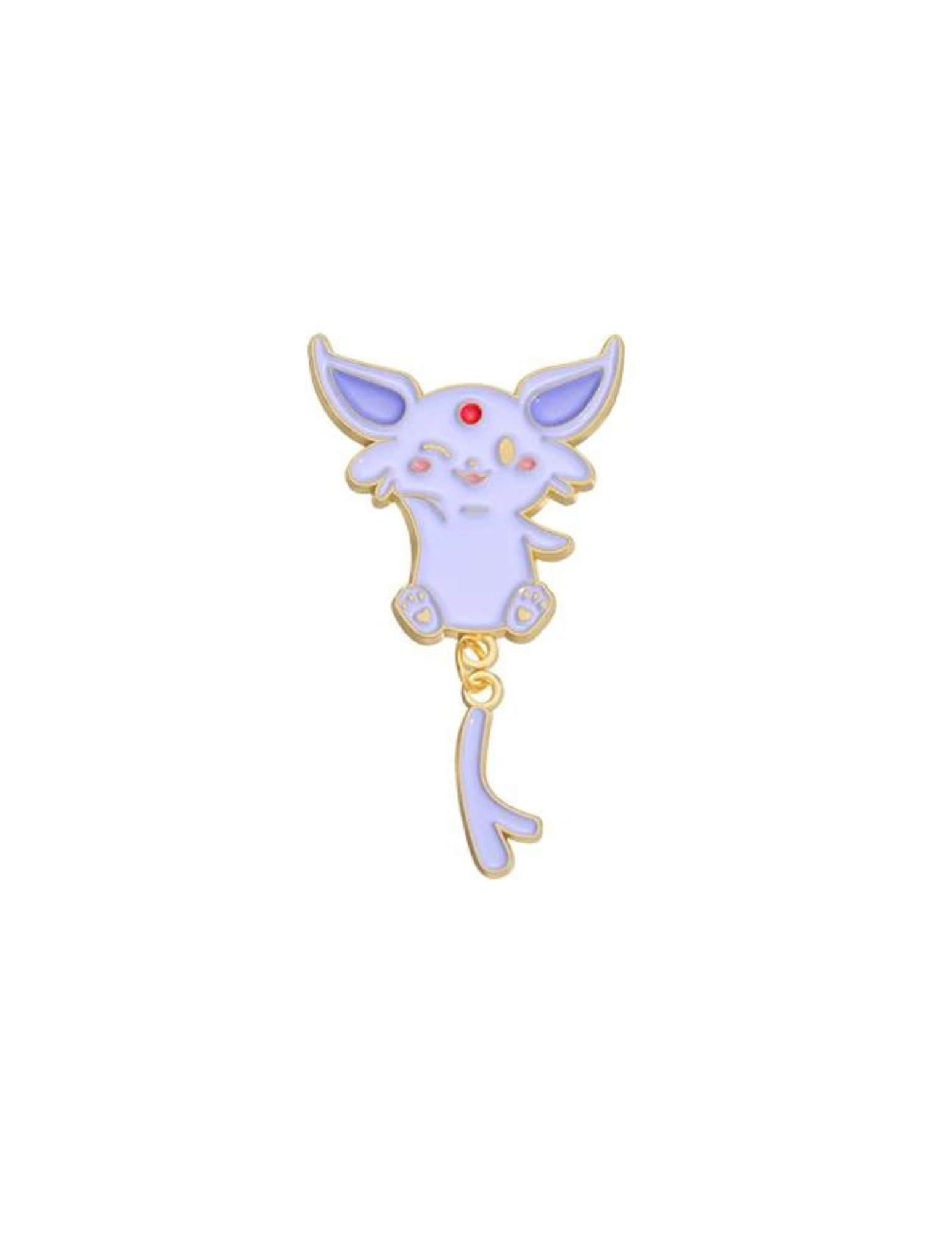 Espeon Hanging Tail Enamel Pin