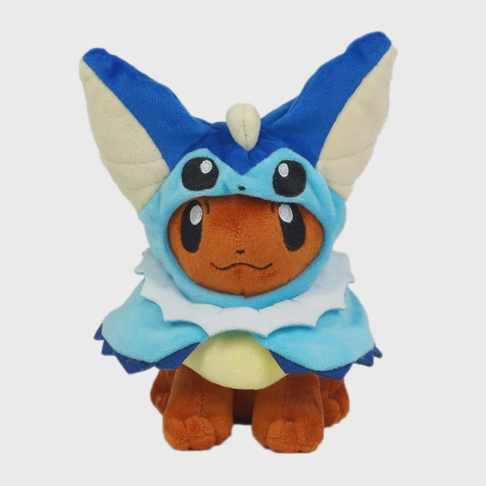 Eevee Cosplay as Vaporeon Plush