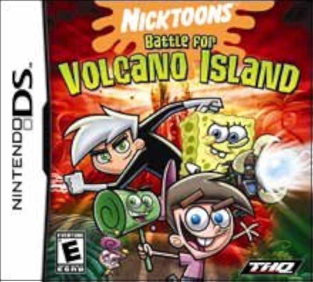 Nicktoons: Battle for Volcano Island - Nintendo DS