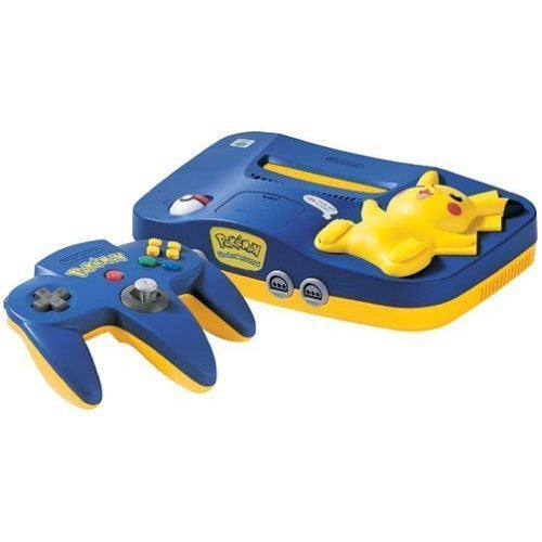 Nintendo 64 (N64) Console | Dark Blue Pikachu