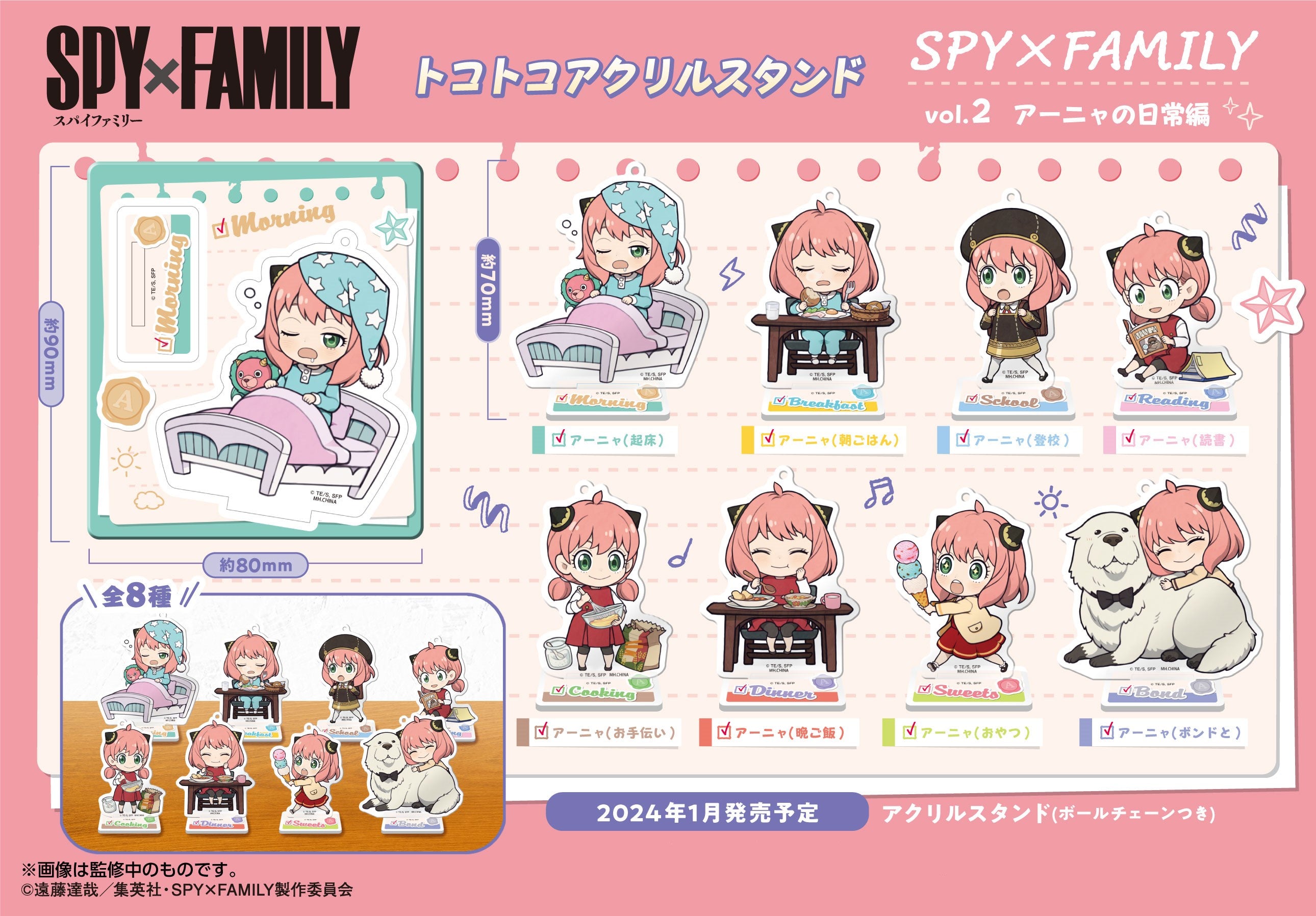 Spy X Family Vol 2 Acrylic Blind Box