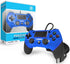 PS4 Wired Blue Controller New