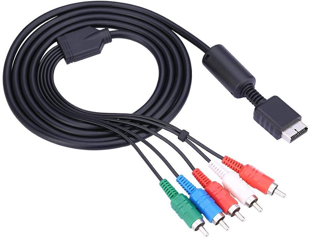 Playstation 2 Component Cable RCA Output