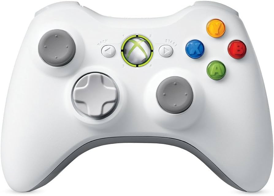 White Xbox 360 OEM Wireless Controller