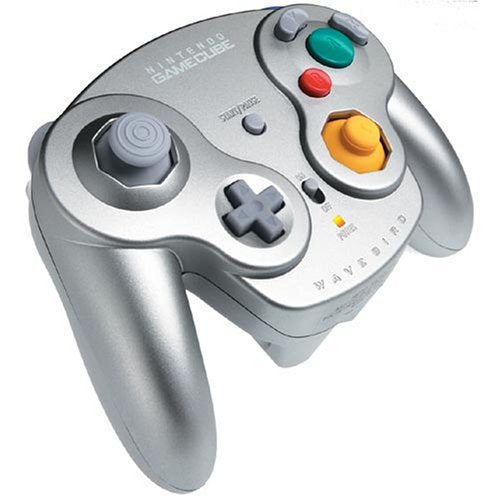 OEM - Platinum Gamecube Wavebird Controller with Receiver