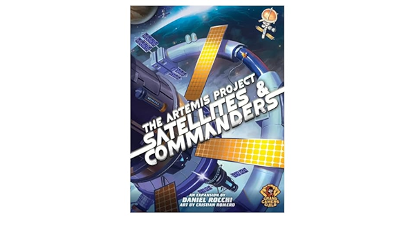 The Artemis Project: Satellites & Commanders Board Game