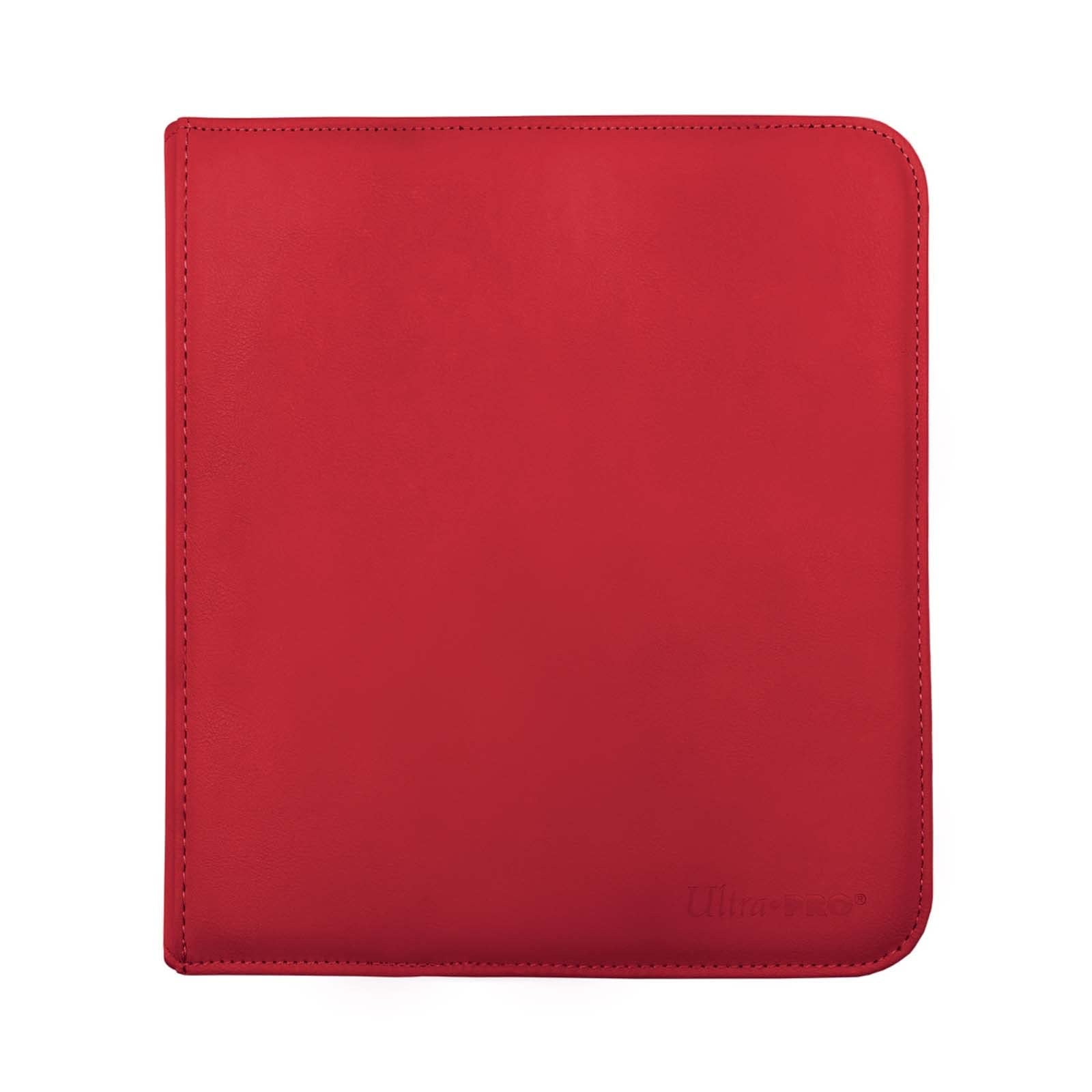 Binder: Ultra Pro 12-Pocket Zippered Vivid - Red