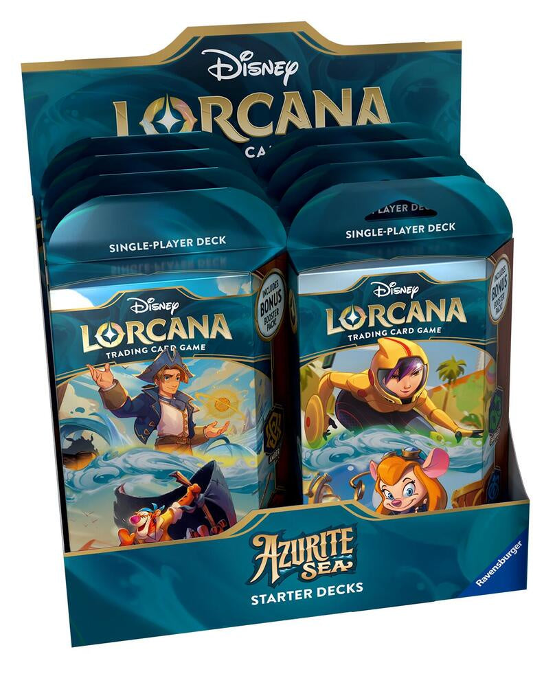 Disney Lorcana: Azurite Sea Starter Decks