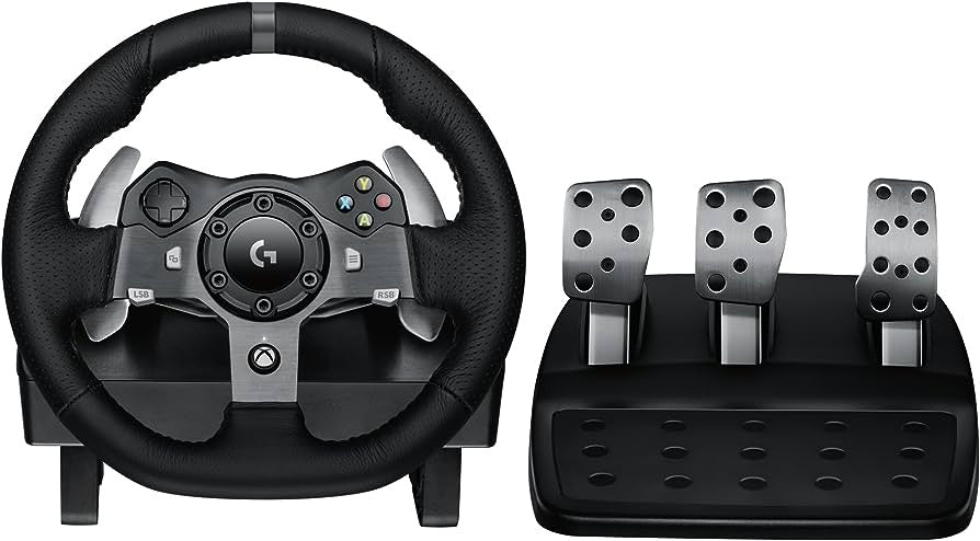 Logitech G920 Driving Force Racing Wheel and Pedals - Xbox / PC