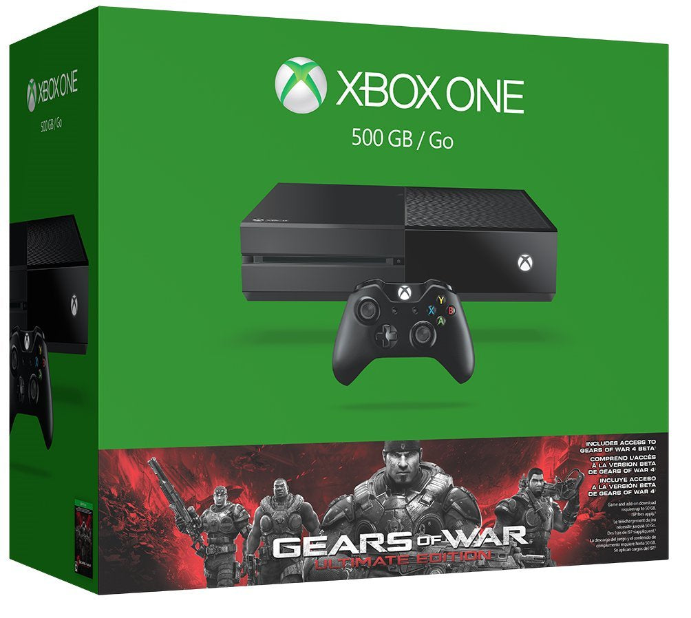 Xbox One 500GB Console [Gears of War Ultimate Edition]