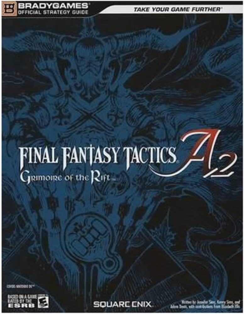 Final Fantasy Tactics A2 Grimoire Of The Rift Bradygames Guide