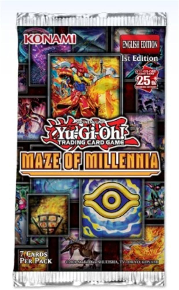 Yu-Gi-Oh - Maze of Millennia 1st Edition Booster Pack