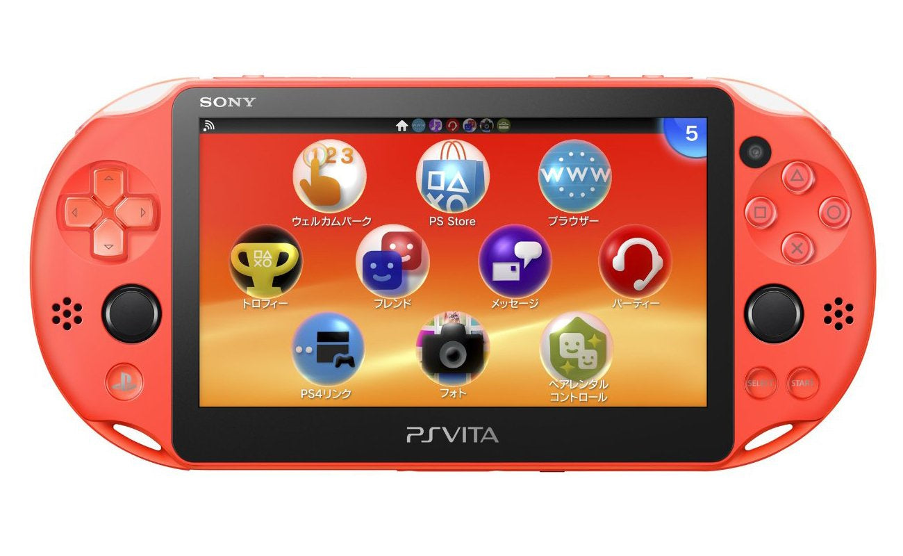 Japanese - Playstation Vita Console | Neon Orange