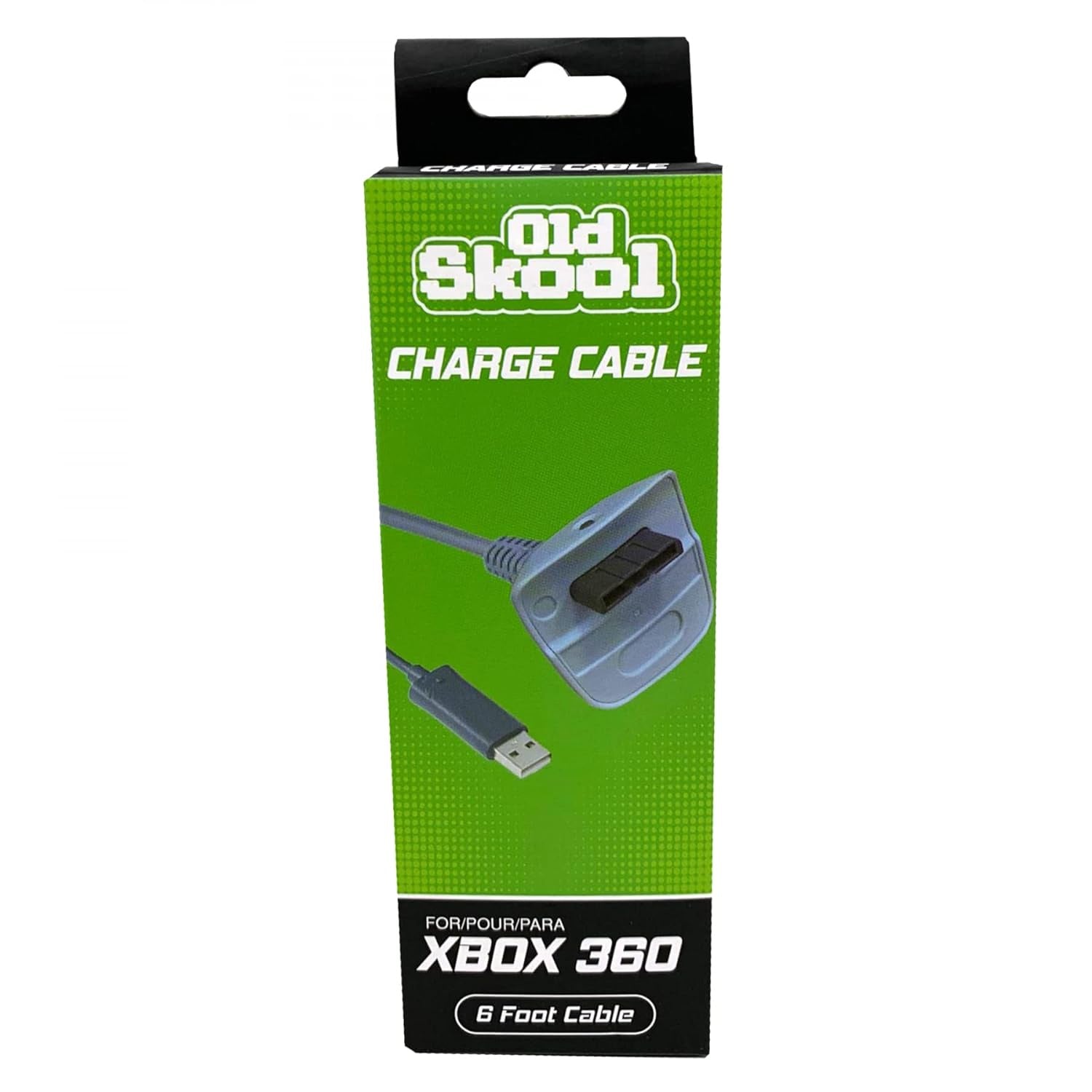 Old Skool Xbox 360 Charge Cable