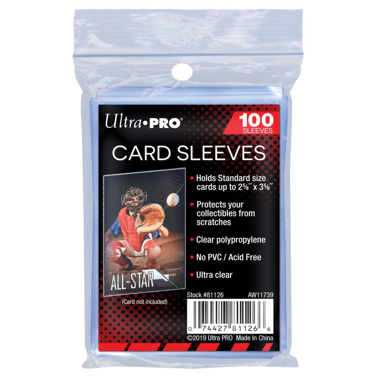 Ultra Pro - Clear Standard Sized Card Sleeves [100 Count]