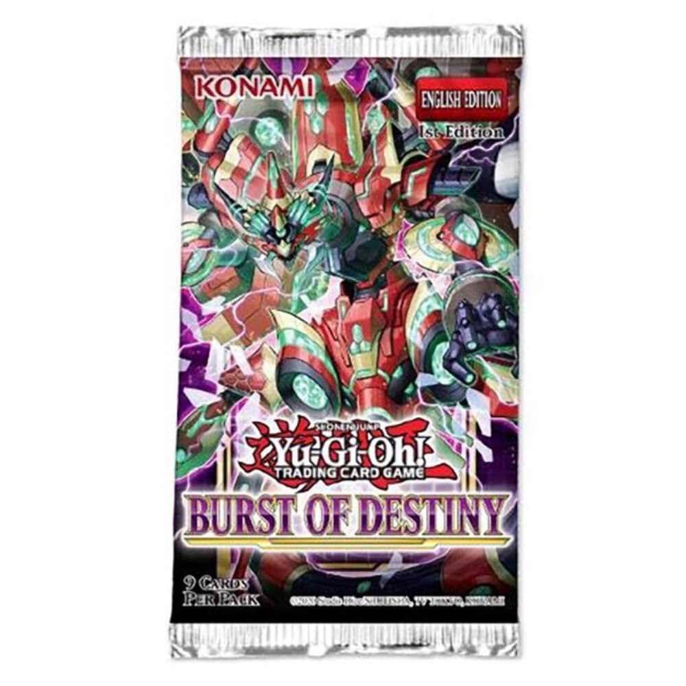 Yu-Gi-Oh - Burst of Destiny 1st Edition Booster Pack