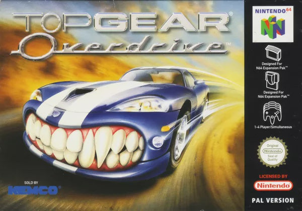 Top Gear Overdrive - N64