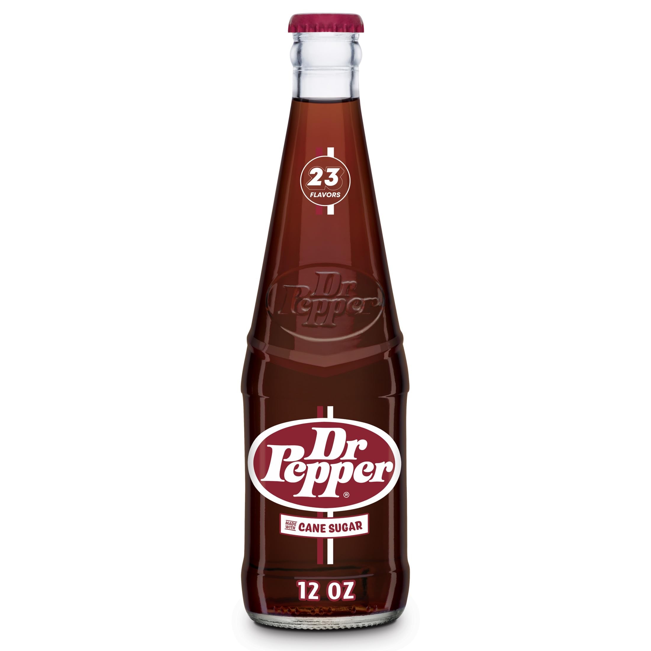 Dr. Pepper Glass Bottle