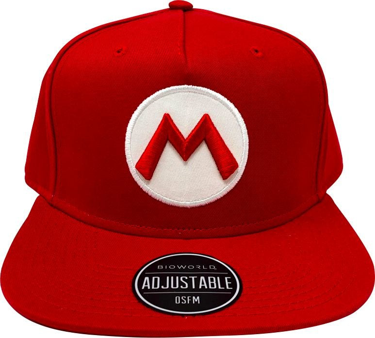 Super Mario - Mario - Bioworld Adjustable Snapback Hat