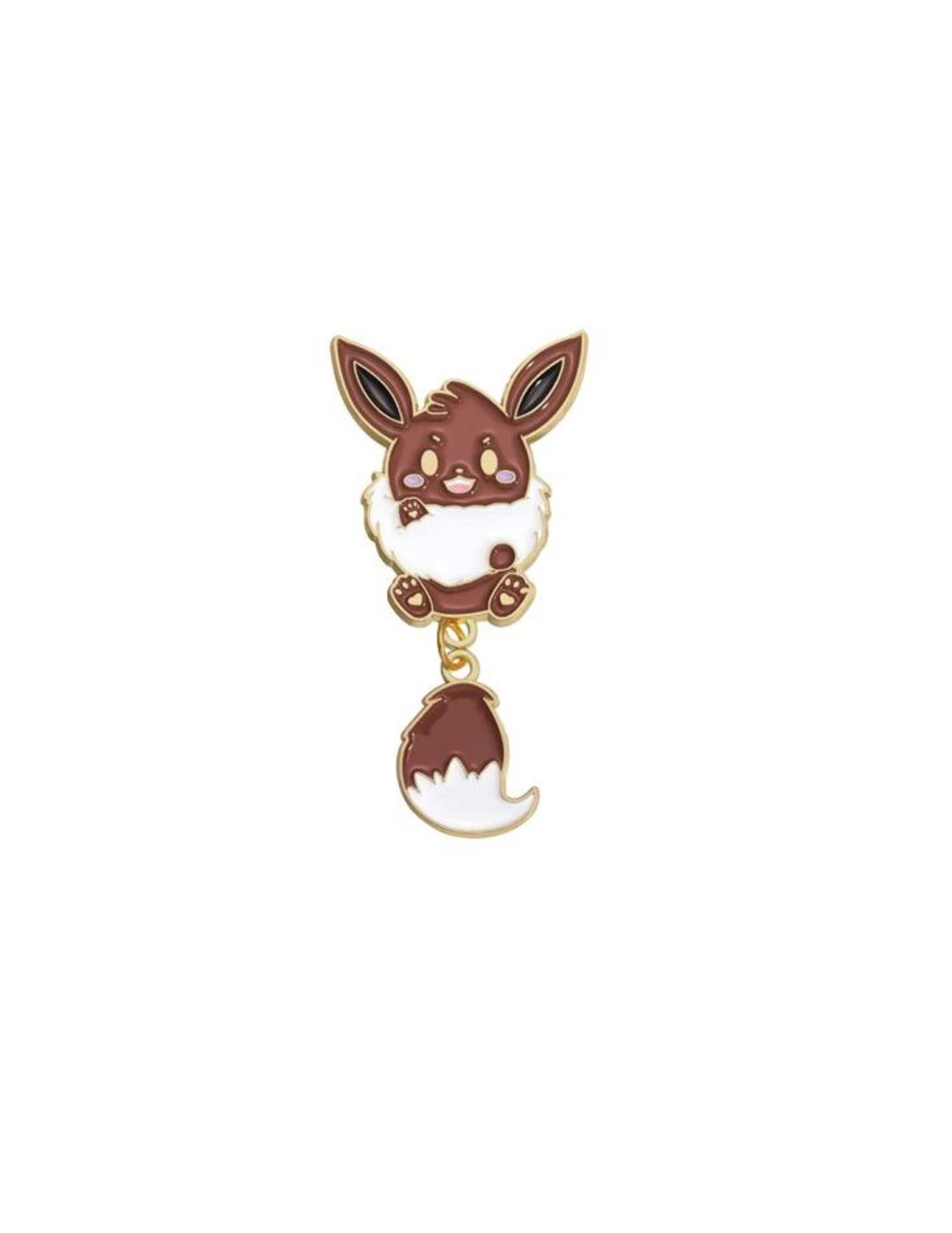 Eevee Hanging Tail Enamel Pin