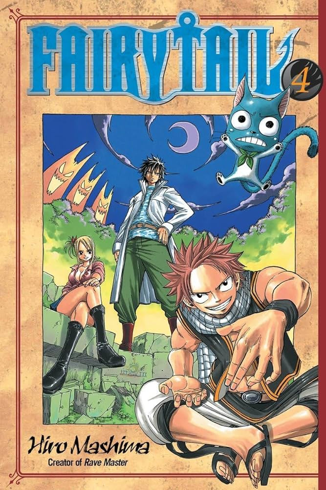 Fairy Tail Volume 4 Manga