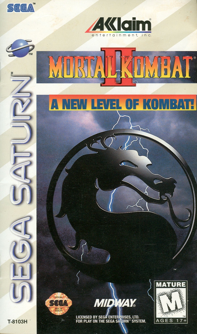 Mortal Kombat II - Sega Saturn