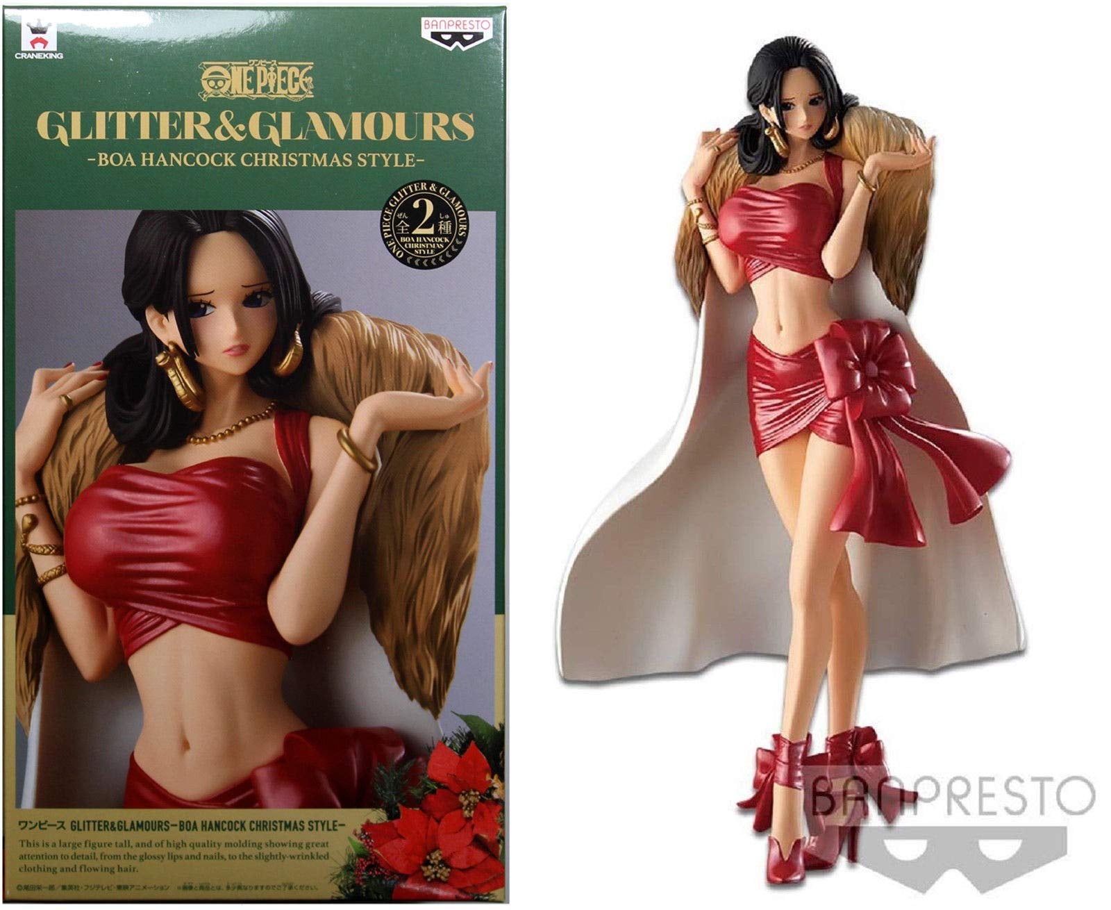 One Piece Boa Hancock Figure Glitter & Glamours Banpresto Christmas Style