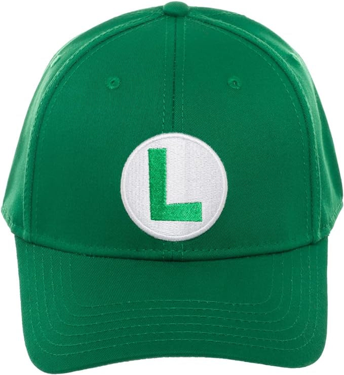 Super Mario - Luigi - Bioworld Adjustable Snapback Hat